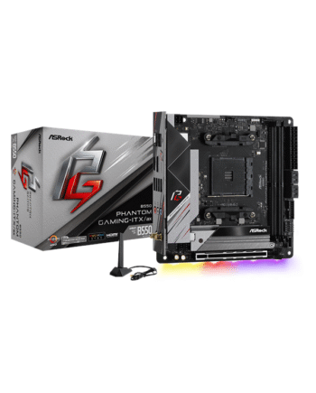 Asrock B550 Phantom Gaming-itx Ax Bundkort Amd B550 Amd Am4 Socket Ddr4 Ram Mini-itx