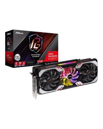 Asrock Radeon Rx 6800 Xt Phantom Gaming Oc 16gb Gddr6 Ram Grafikkort