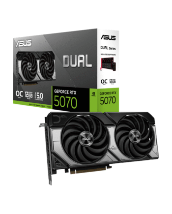 Asus Geforce Rtx 5070 Dual Oc 12gb Gddr7 Ram Grafikkort
