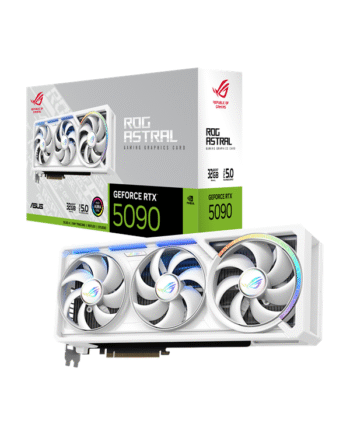 Asus Geforce Rtx 5090 Rog Astral White 32gb Gddr7 Ram Grafikkort