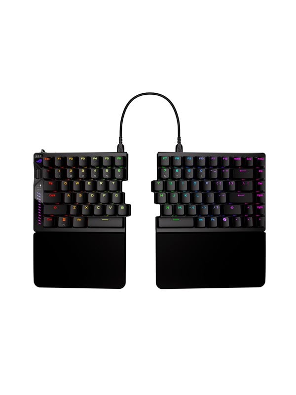 Asus Rog Falcata Gaming Tastatur Uden Numpad Nordisk Sort