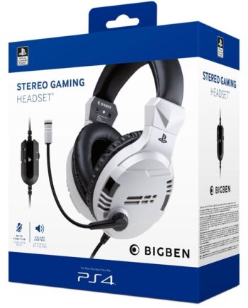 Bigben Interactive Ps4 Ps5 Gaming Headset V3 White