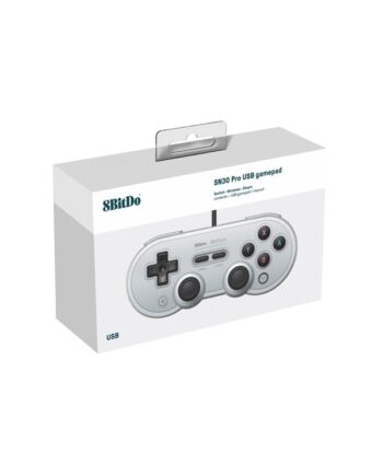 8bitdo Sn30 Pro Usb Gamepad Gray Edition Wired Controller Nintendo Switch
