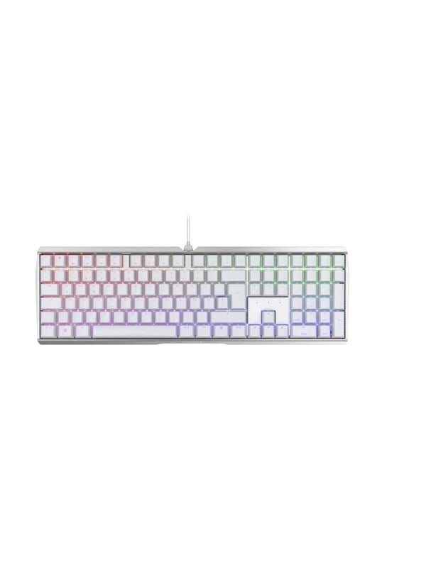 Cherry Mx-board Mx Brown Gaming Tastatur Nordisk Hvid