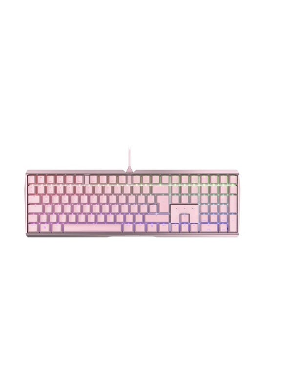 Cherry Mx-board Mx Brown Gaming Tastatur Nordisk Pink