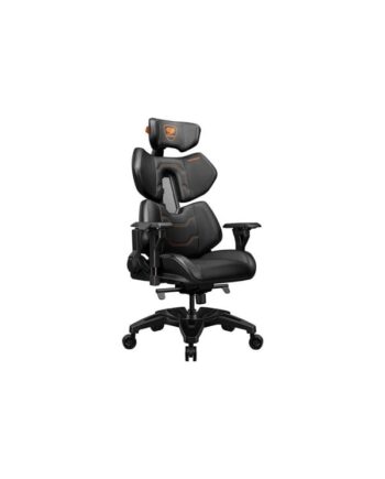 Cougar Terminator Gaming Chair Metal Aluminium Foam Industrial Grade Fiber Reinforced Plastic  Pafrp  Hyper-dura Leatherette Gamer Stol Aluminium Op Til 135 Kg