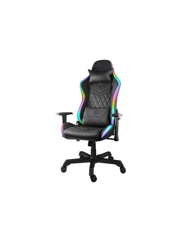 Deltaco Dc410 Rgb Gaming Chair Gamer Stol Pu Læder Op Til 120 Kg