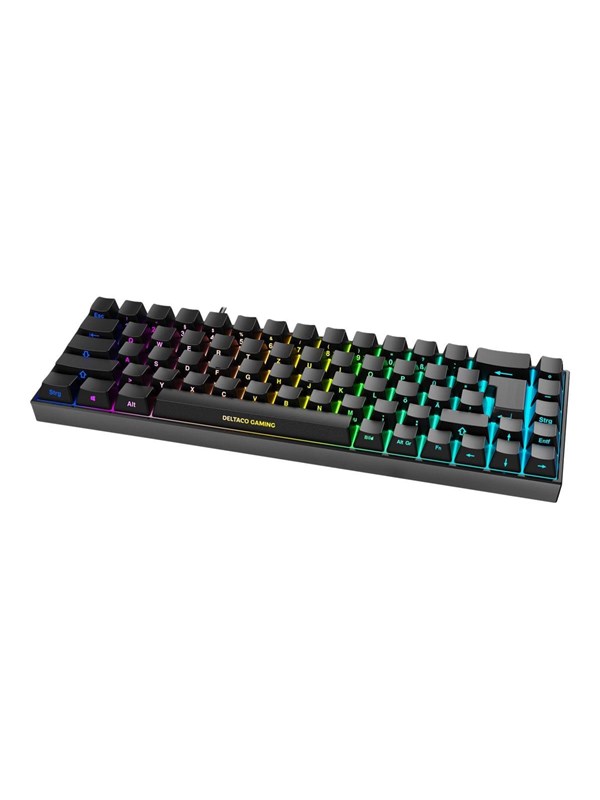 Deltaco Gaming Dk440r Wireless Keyboard De Gaming Tastatur Tysk Sort
