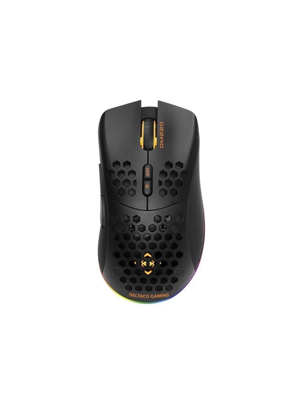 Deltaco Gaming Dm220 Wireless Ultralight Gaming Mouse Mus Knapper Sort