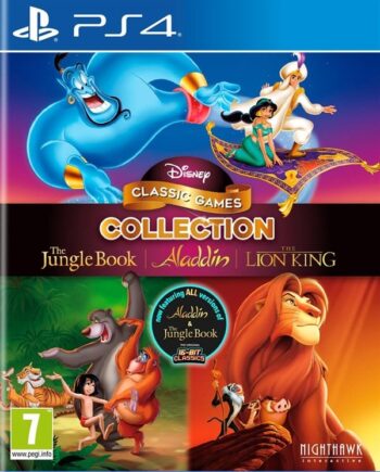 Disney Classic Games Collection: Aladdin The Lion King And The Jungle Book Sony Playstation   Action