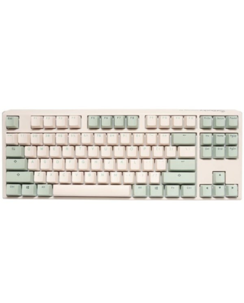 Ducky One   Matcha Tkl Mx Brown Nd Gaming Tastatur Uden Numpad Nordisk Hvid