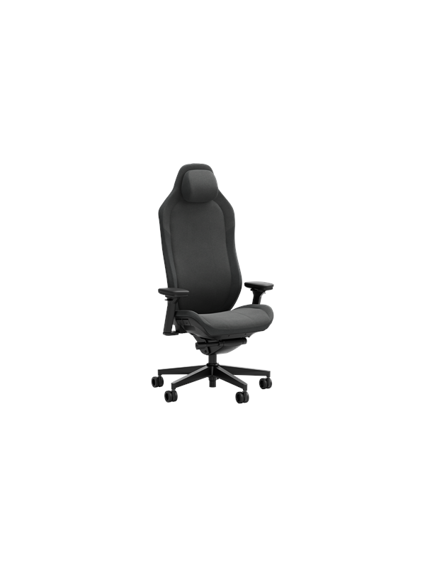 Fractal Design Refine Fabric Dark Gamer Stol Sort Stof 123 Kg