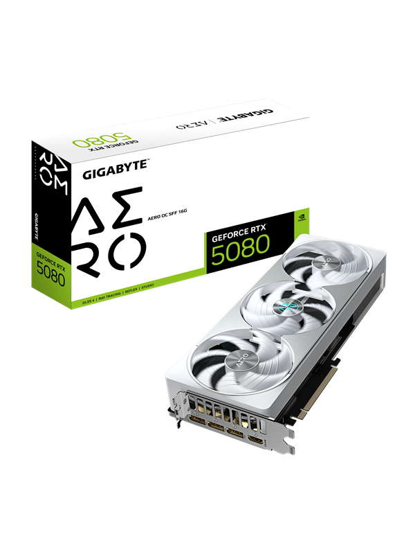 Gigabyte Geforce Rtx 5080 Aero Oc 16gb Gddr7 Ram Grafikkort