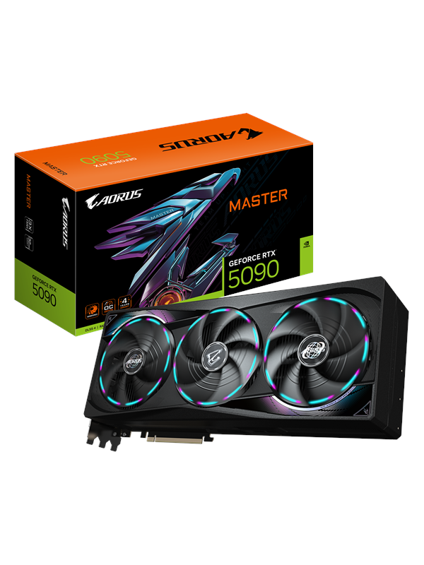 Gigabyte Geforce Rtx 5090 Aorus Master 32gb Gddr7 Ram Grafikkort