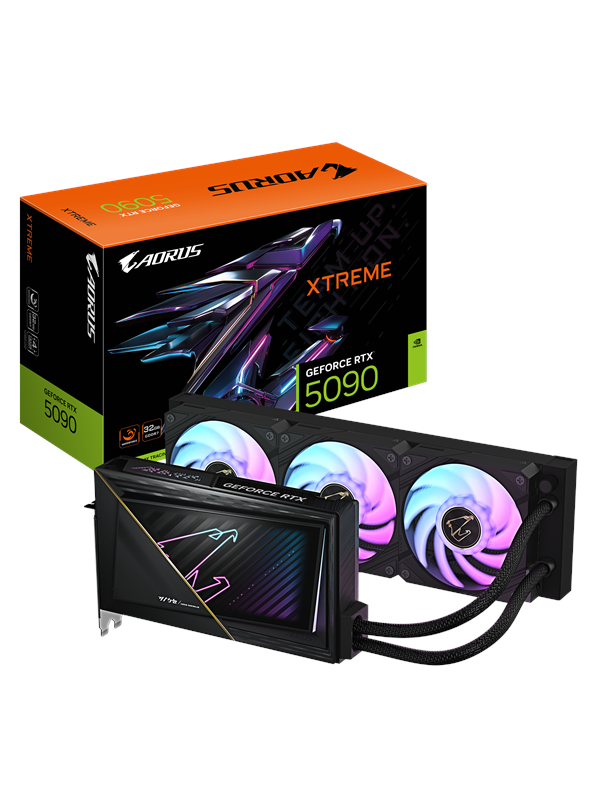 Gigabyte Geforce Rtx 5090 Aorus Xtreme Waterforce 32gb Gddr7 Ram Grafikkort