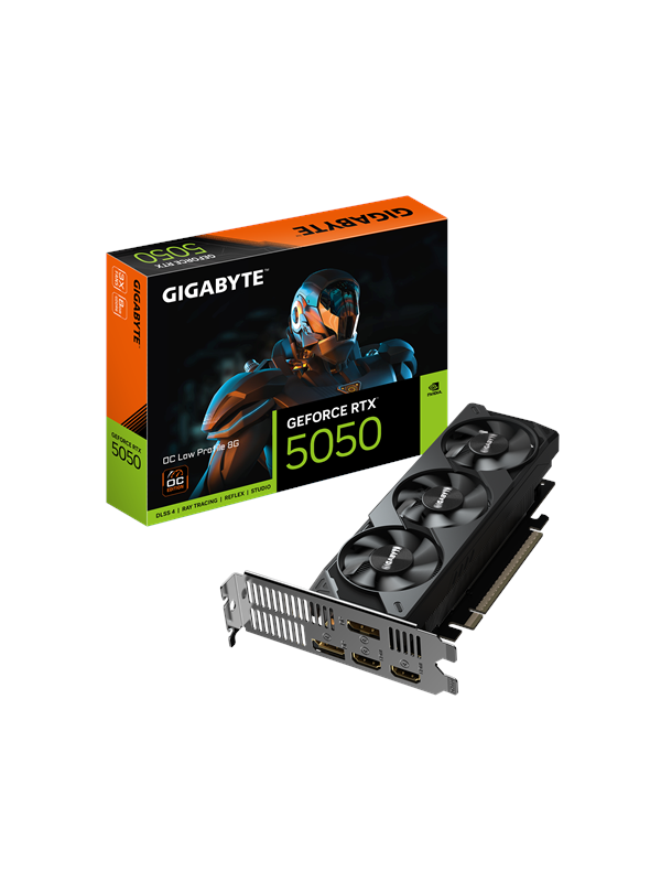 Gigabyte Geforce Rtx 5050 Low Profile Oc 8gb Gddr6 Ram Grafikkort