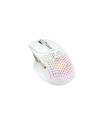 Glorious Model     Wireless Matte White Gaming Mus Optisk   Knapper Hvid Med Rgb-led Lys