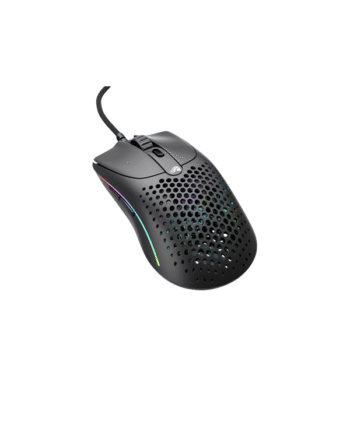 Glorious Model     Matte Black Gaming Mus Optisk   Knapper Sort Med Rgb Lys