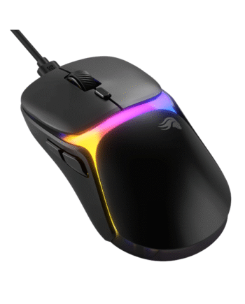 Glorious Model O3 Wired Gaming Mus Optisk   Knapper Sort