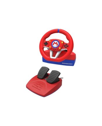 Hori Mario Kart Racing Wheel Pro Mini Wired Wheel  Gamepad And Pedals Set Nintendo Switch