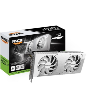 Inno3d Geforce Rtx 5060 Ti Twin X2 Oc White 8gb Gddr7 Ram Grafikkort