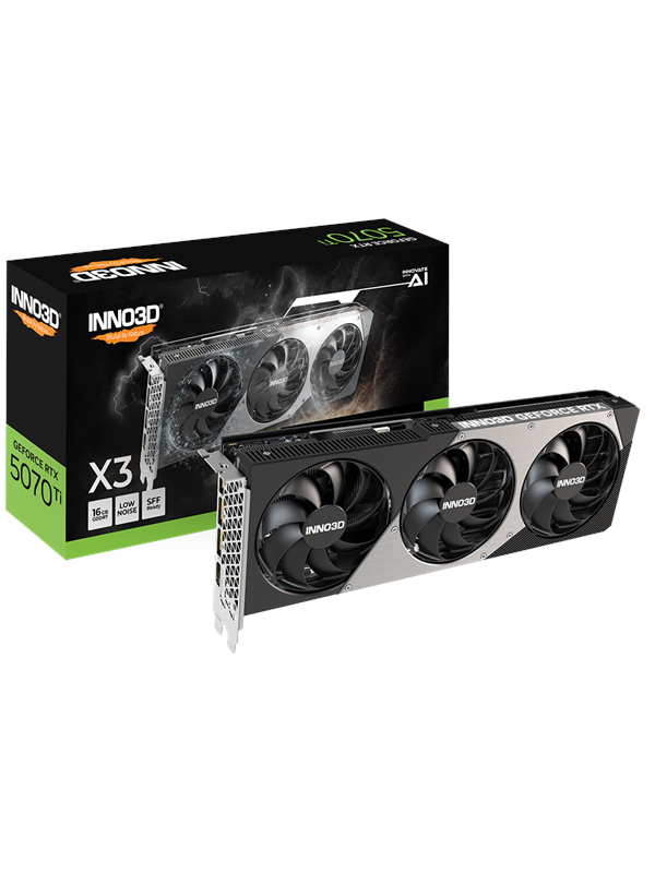 Inno3d Geforce Rtx 5070 Ti X3 16gb Gddr7 Ram Grafikkort