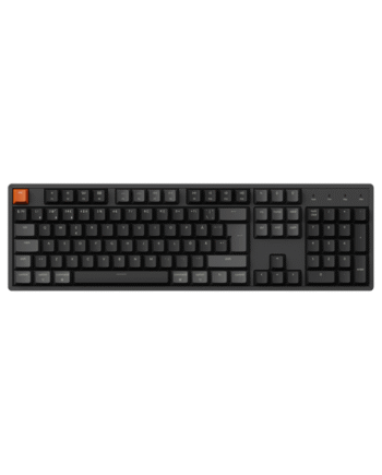 Keychron K10 V2 Rgb Qmk Wireless Hot Swap Qmk Super Brown Gaming Tastatur Nordisk Sort