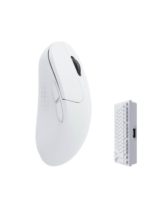 Keychron M3 Mini Ultralight 55g Wireless 4k Gaming Mus Optisk Knapper Hvid