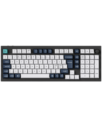 Keychron Q5 Max 96  Knob Wireless Tri-mode Qmk Via Gateron Jupiter Brown Gaming Tastatur Nordisk Sort