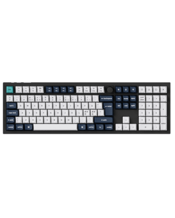 Keychron Q6 Max 100  Knob Wireless Trimode Qmk Via Gateron Jupiter Banana Gaming Tastatur Nordisk Sort