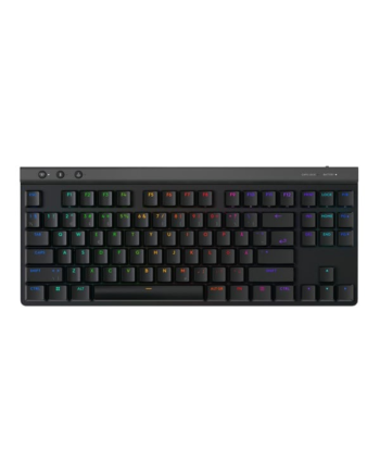 Logitech G515 Lightspeed Tkl Linear Gaming Tastatur Uden Numpad Nordisk Sort