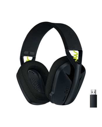 Logitech G435 Lightspeed Trådløst Gaming Headset Sort