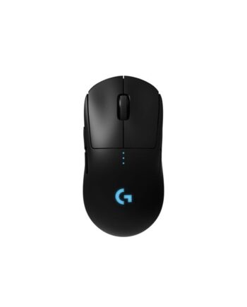 Logitech   Pro Wireless Gaming Mouse Gaming Mus Optisk   Knapper Sort Med Rgb Lys