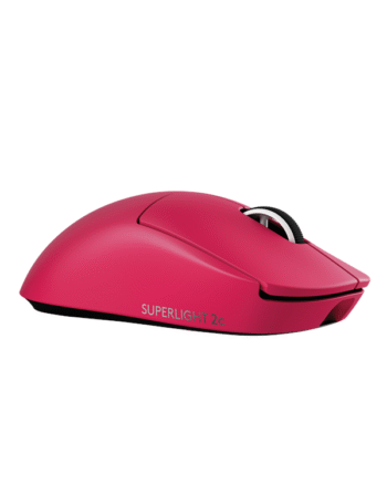 Logitech   Pro   Superlight 2c  Compact  Gaming Mus Optisk   Knapper Magenta
