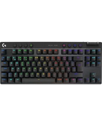 Logitech   Pro   Tkl Logitech Gx Red  Linear  Linear Gaming Tastatur Uden Numpad Nordisk Sort