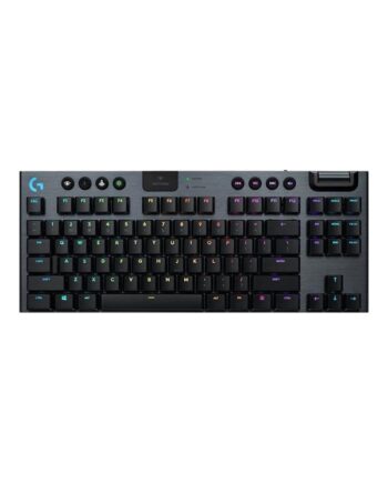 Logitech G915 Tkl Lightspeed Wireless Gl Linear Gaming Tastatur Uden Numpad Nordisk Sort