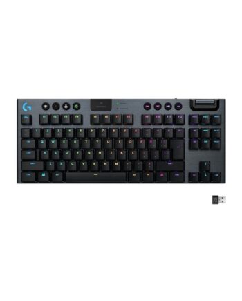 Logitech G915 Tkl Lightspeed Wireless Gl Tactile Gaming Tastatur Uden Numpad Nordisk Sort
