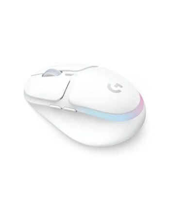 Logitech G705 Wireless Mouse Aurora Collection Gaming Mus Optisk   Knapper Hvid Med Rgb-led Lys