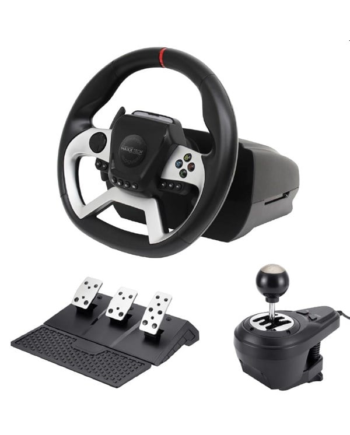 Maxx Tech Pro Ff Racing Wheel Kit  Wheel  -pedal Set   Shifter  Wired Wheel  Gamepad And Pedals Set Sony Playstation