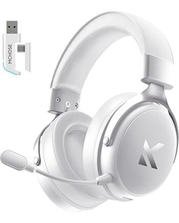 Mchose V9 Pro Wireless Gaming Headset Sky White
