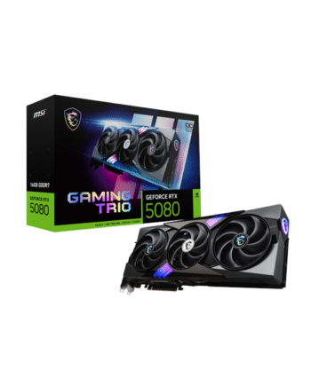 Msi Geforce Rtx 5080 Gaming Trio Oc 16gb Gddr7 Ram Grafikkort