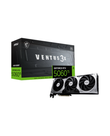 Msi Geforce Rtx 5060 Ti Ventus 3x Oc 16gb Gddr7 Ram Grafikkort