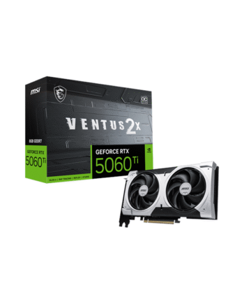 Msi Geforce Rtx 5060 Ti Ventus 2x Plus Oc 8gb Gddr7 Ram Grafikkort