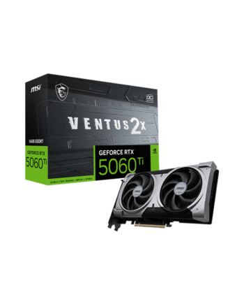 Msi Geforce Rtx 5060 Ti Ventus 2x Plus Oc 16gb Gddr7 Ram Grafikkort