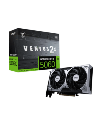 Msi Geforce Rtx 5060 Ventus 2x Oc 8gb Gddr7 Ram Grafikkort