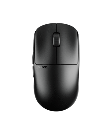 Pulsar X2 Crazylight Wireless  Jet Black  Gaming Mus Optisk   Knapper Sort