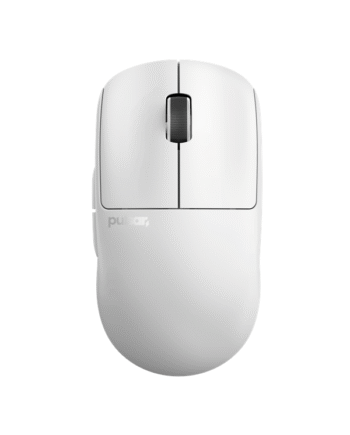 Pulsar X2 Crazylight Wireless Medium  Uyuni White  Gaming Mus Optisk   Knapper Hvid