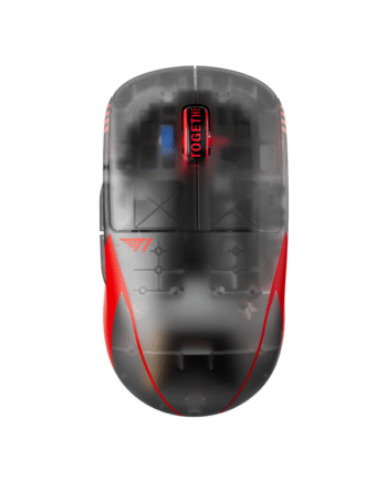 Pulsar X2 V3 Mini Wireless T1 Limited Edition Gaming Mus Optisk   Knapper Rød