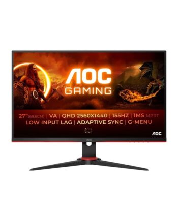 27 Quot  Aoc Gaming Q27g2e Bk 2560x1440  Qhd  155hz Va