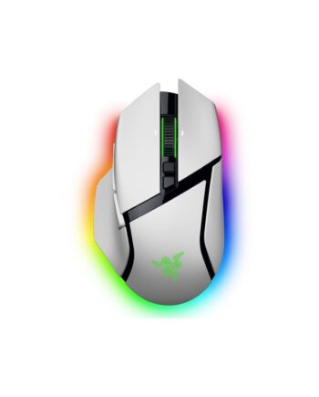 Razer Basilisk V3 Pro 35k Gaming Mus Optisk 11 Knapper Hvid Med Rgb-led Lys